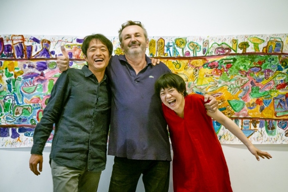 Makoto Nomura, Kumiko Yabu, Dario Moretti ph. Road Izumiyama