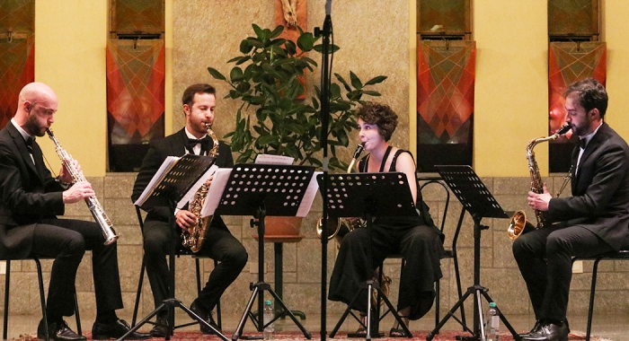 Milano Saxophone Quartet ph. Gianluca Platania